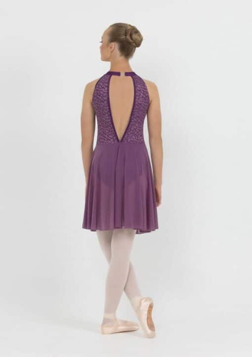 Amelia Lyrical Dress - Berry - CHILD - Image 2