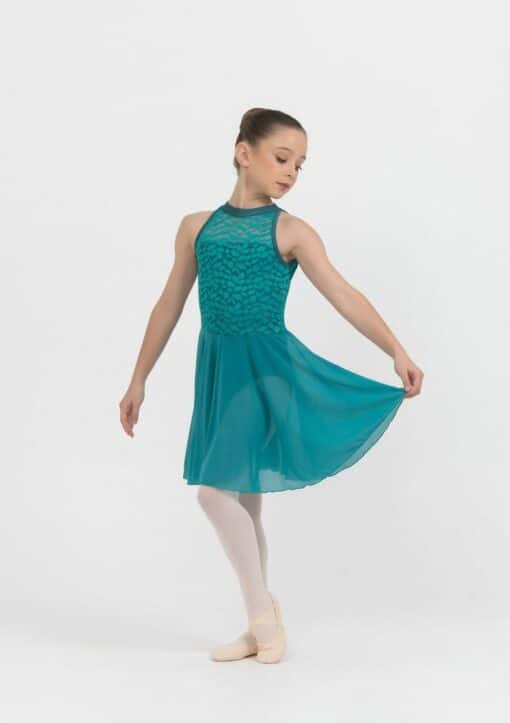 Amelia Lyrical Dress - Jade - ADULT