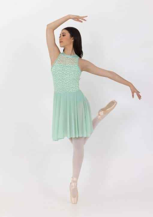 Amelia Lyrical Dress - Mint - ADULT