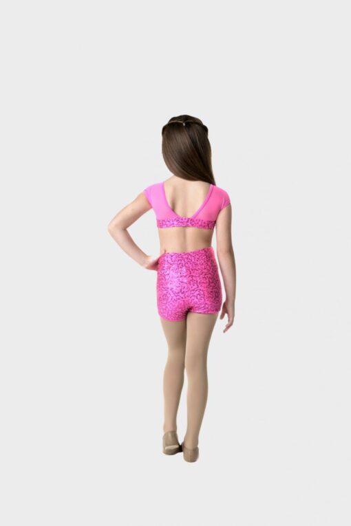 Sequin Biketard - Pink - CHILD - Image 2
