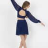 Annabelle Crop Top - Navy - ADULT - Image 2