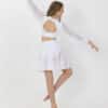 Annabelle Crop Top - White - CHILD - Image 2