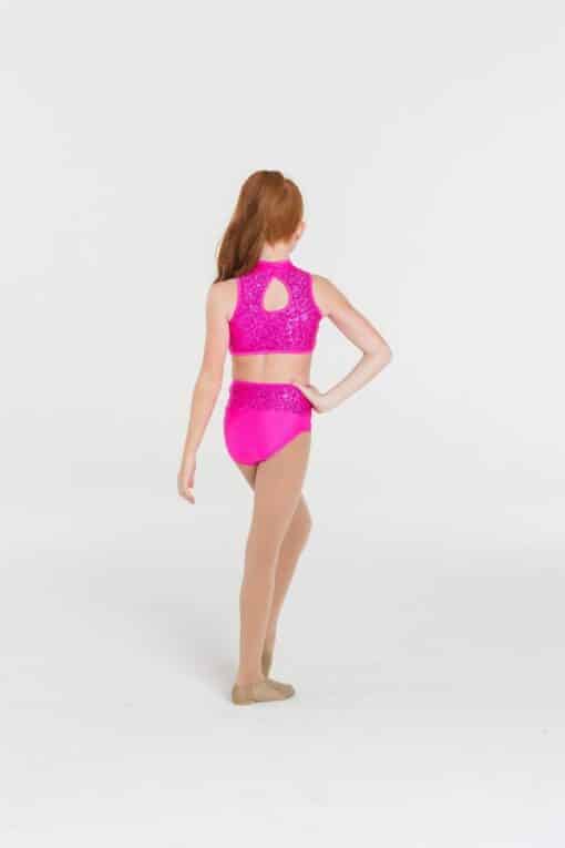 Sequin Hightop Briefs - Pink - ADULT - Image 2