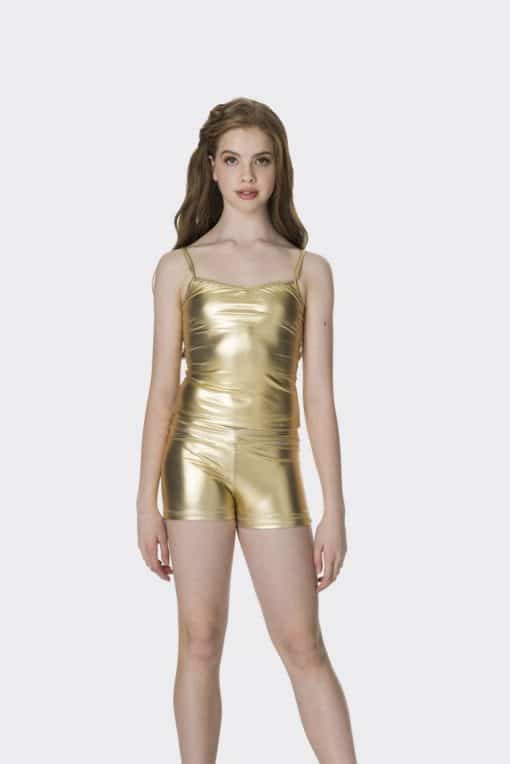 Metallic Singlet Top - Gold - CHILD