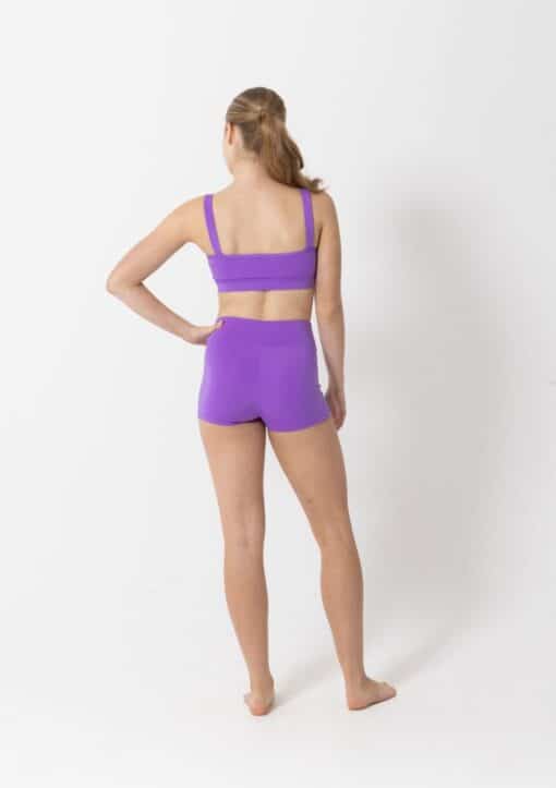 Performance Crop Top - Amethyst - CHILD - Image 2