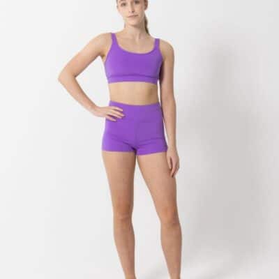 Performance Crop Top - Amethyst - CHILD
