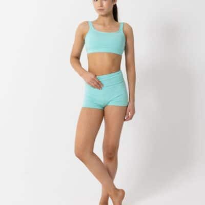 Performance Crop Top - Mint - ADULT