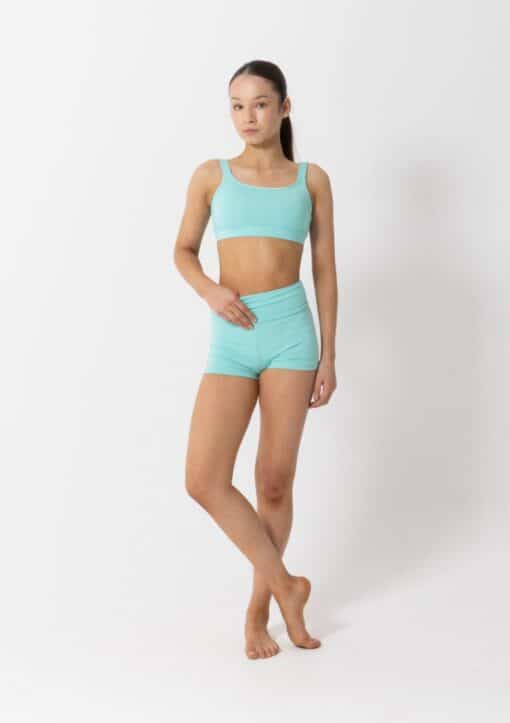 Performance Crop Top - Mint - ADULT