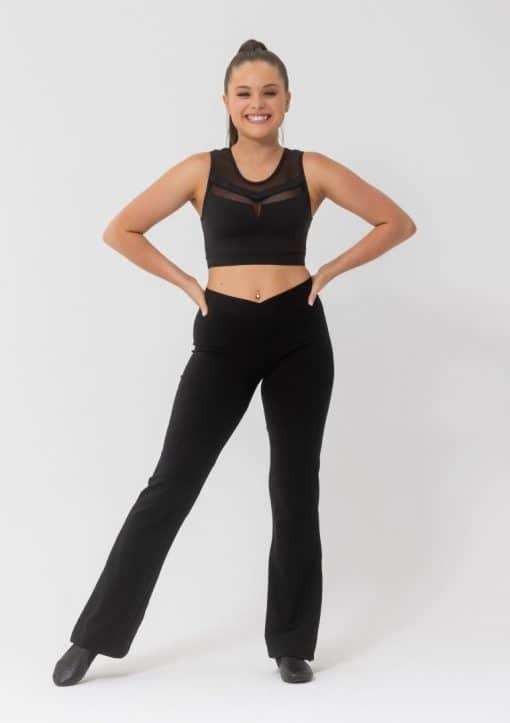 Molly Crop Top - Black - ADULT