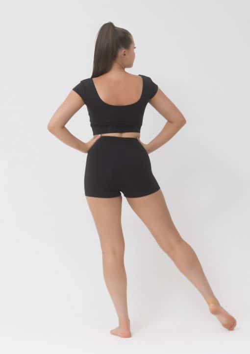 Bobby Crop Top - Black - ADULT - Image 2