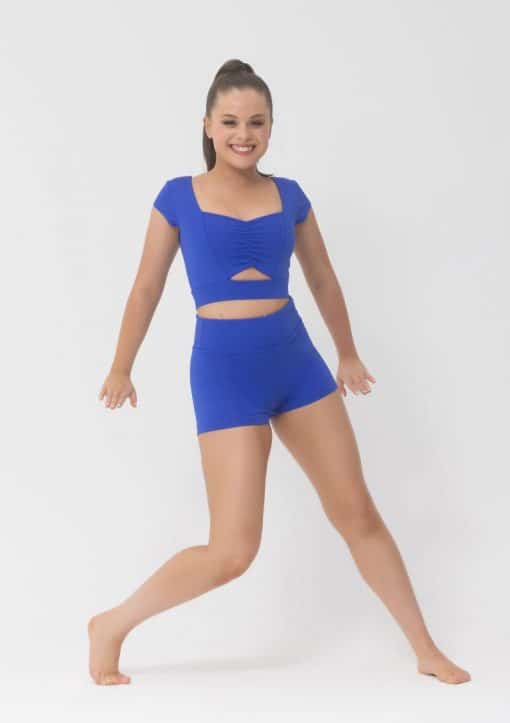 Bobby Crop Top - Cobalt - CHILD