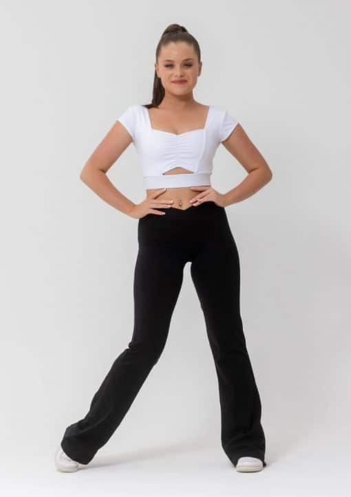 Bobby Crop Top - White - ADULT