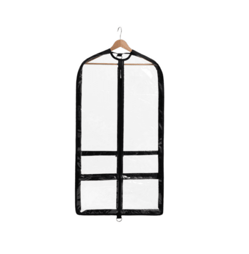 Garment Bag - Clear/Black