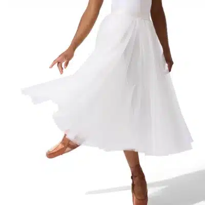 Etoile Long Tutu Skirt - White