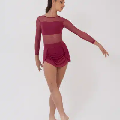 Clara Skirt - Crimson