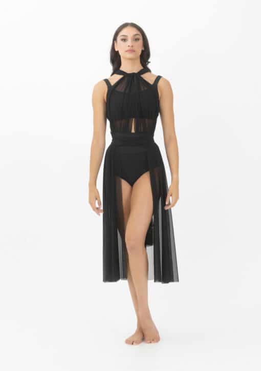 Mesh Overdress - Black - ADULT