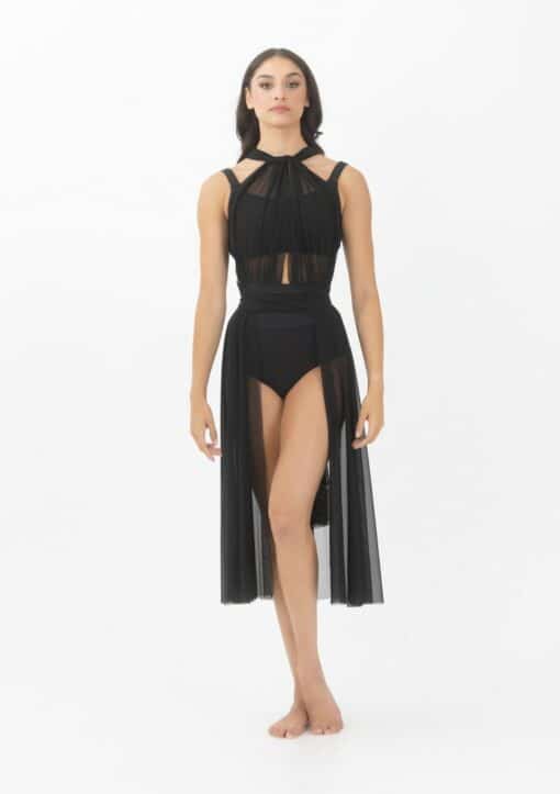 Mesh Overdress - Black - CHILD