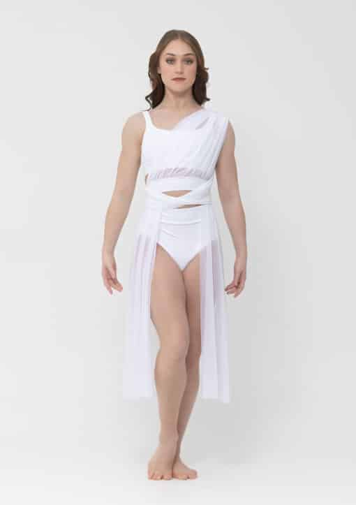 Mesh Overdress - White - CHILD - Image 2