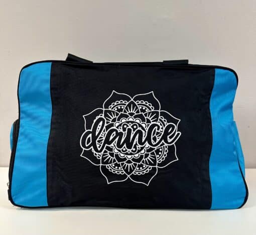 BOHO DANCE - Black/Turquoise - LARGE