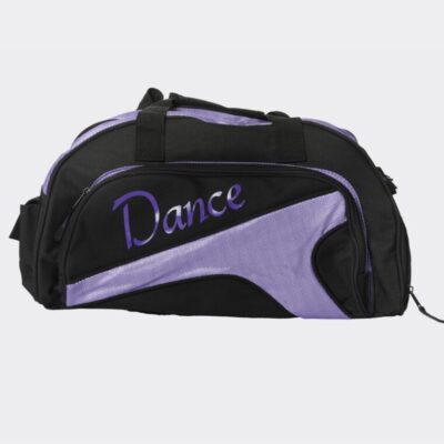 Junior Duffel Bag - Black / Purple