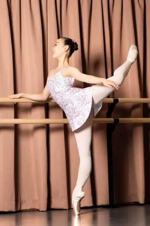 DdP-Jardin Leotard - Merise Cherry Blossom - Image 4