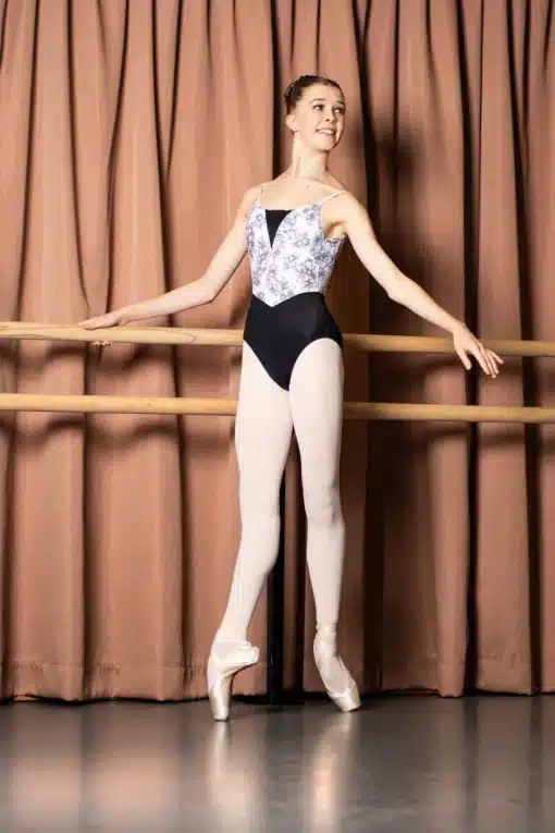 DdP-Demi Antoinette Spartine Leotard - Ebony - Image 7