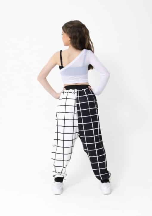 Eden Single Sleeve Crop - White - ADULT
