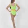 Neon Leotard - Neon Green - CHILD - Image 2