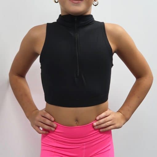 DPS Mock Neck Crop Top - CHILD