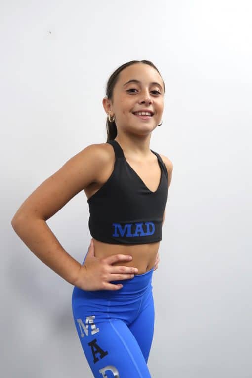 MAD Evermore Crop - Black - CHILD - Image 2