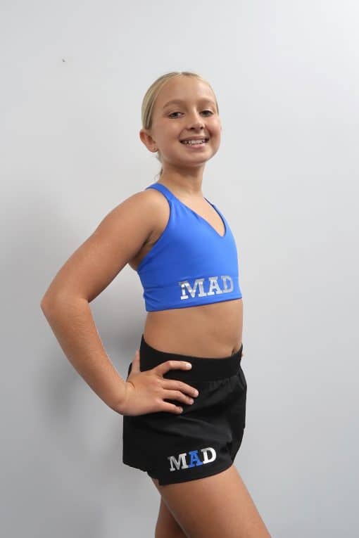 MAD Evermore Crop - Cobalt - CHILD - Image 4