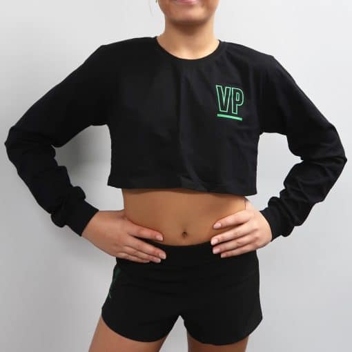 VPD Long Sleeve Crop Top - CHILD
