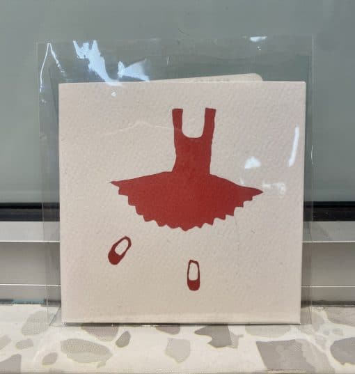 Red Tutu Mini Card