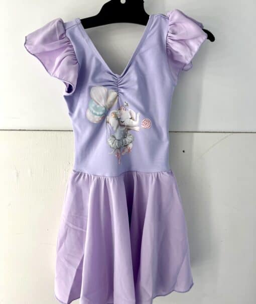 Ballerina Elephant Tutu Dress - Lilac