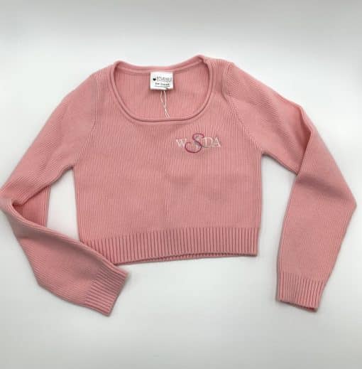 WSDA Ribbed Warm Up Top - Pink - ADULT