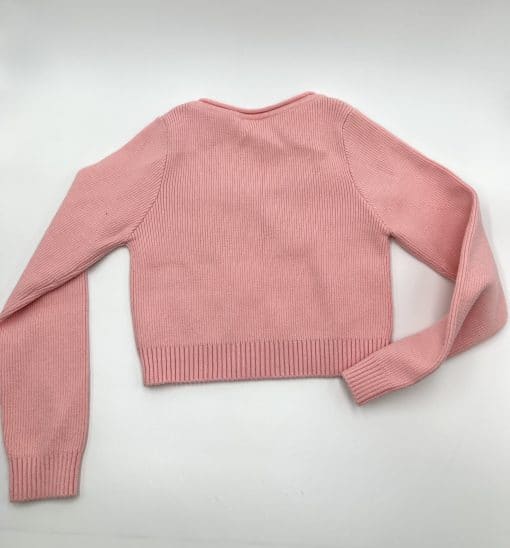 WSDA Ribbed Warm Up Top - Pink - CHILD - Image 2