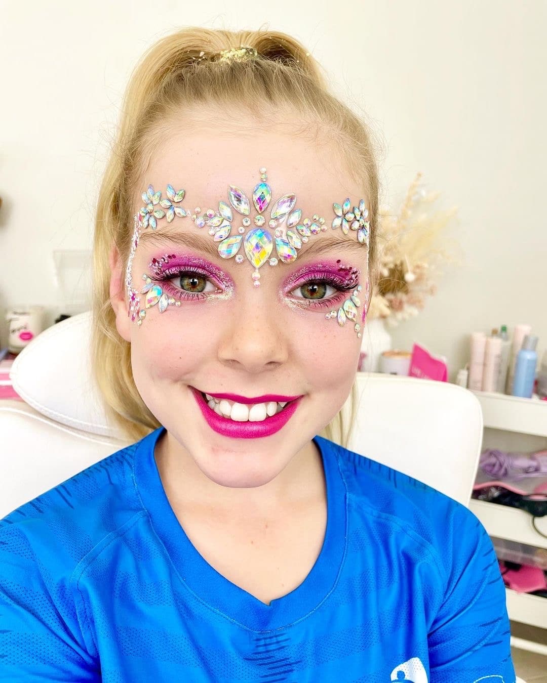 Face Gems Ice Queen Spangles Dancewear