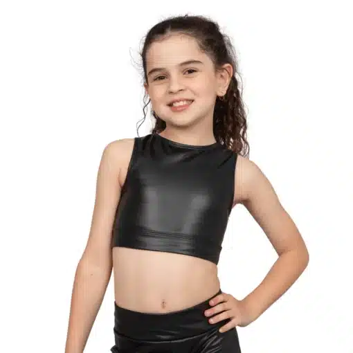 Impact Crop Top - Black - CH/AD - Image 5
