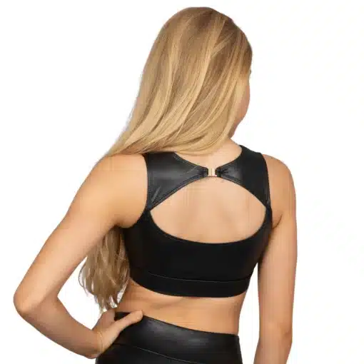 Impact Crop Top - Black - CH/AD - Image 2