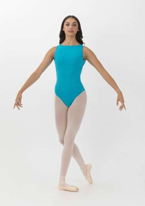 Isla Lace Leotard - Tropical Teal - ADULT