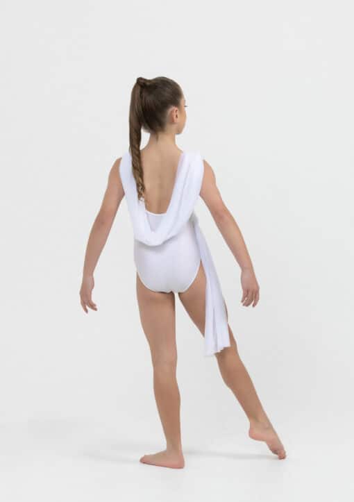 Ivy Lyrical Leotard - White - CHILD - Image 2