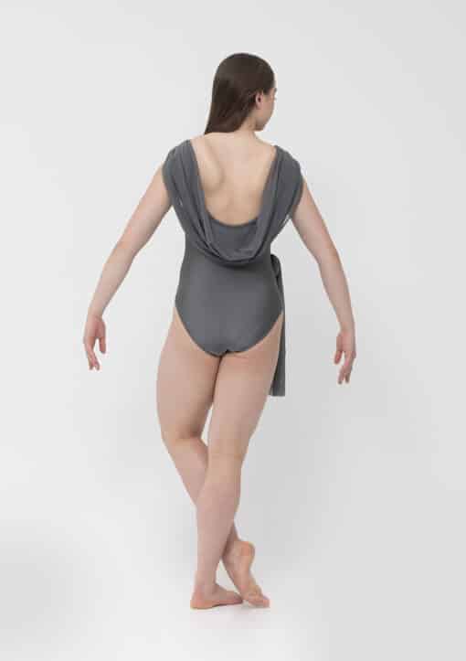 Ivy Lyrical Leotard - Charcoal - CHILD - Image 2