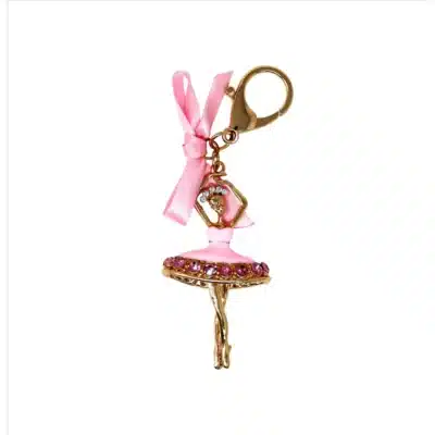 Ballerina Jewelled Bag Charm
