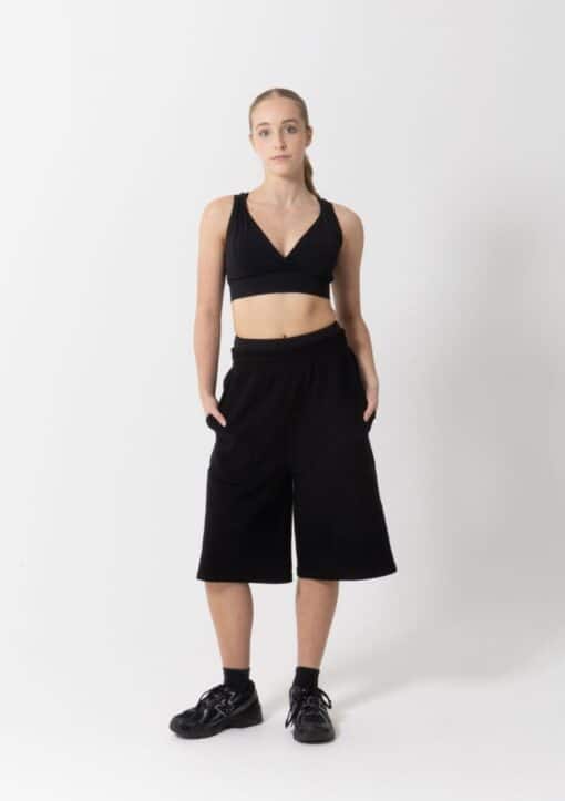 Kael Track Shorts - Black - CHILD