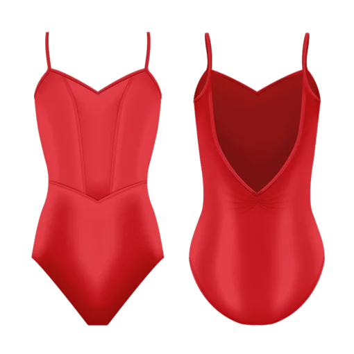 DdP- Nikita Leotard - Rouge - CHILD