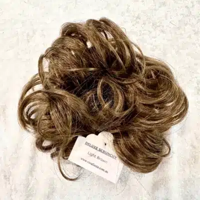 Hair Scrunchie - Light Brown