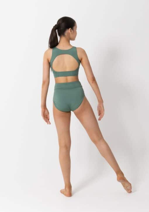 Livi Crop Top - Green/Black - CHILD - Image 2
