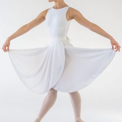 Lucia Teachers Wrap Skirt - White - ADULT