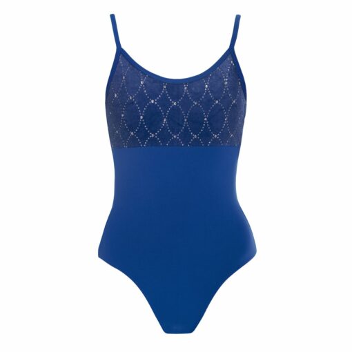 Viola Velvet Leotard - Cobalt - ADULT
