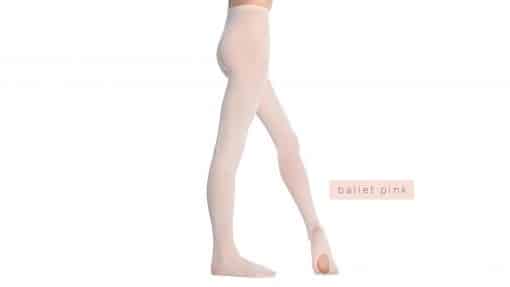 DV Convertible Tights - Theatrical Ballet Pink - CHILD